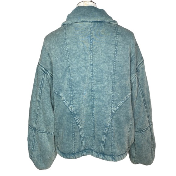 Forever 21 Seamed Mineral Wash Jacket - Picture 3 of 13